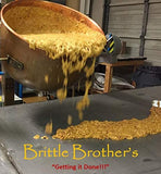 Brittle Brothers Peanut Brittle - 8 oz Box - Voted #1 in America - 4 x's more Nuts! - Cashew Pecan Bacon Corporate Gift Men Women Candy Snack Birthday Sampler Christmas Mother Father Graduation Office Mix Valentines Day Party