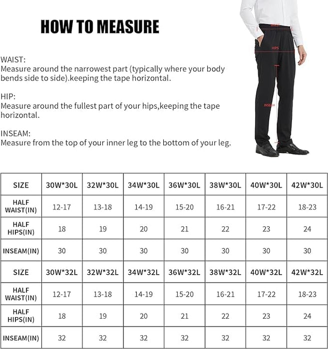 LETAOTAO Mens Elastic Waist Pants for Seniors High Stretch Expandable Waist Pants for Elderly with Magnet Button (Dark Grey 30W x 28L)