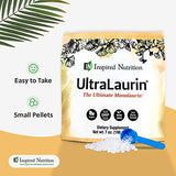Inspired Nutrition UltraLaurin ® Supplement for Immune Support and Gut Health - Monolaurin Pellets - 7oz - 66 Servings, 3000 mg Each