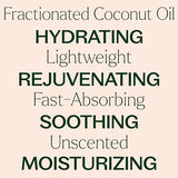 Plant Therapy Fractionated Coconut Oil for Skin, Hair, Body, Diluted Essential Oils, 100% Pure, Natural Moisturizer, Massage & Aromatherapy Liquid Carrier Oil 16 oz