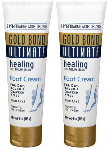 Gold Bond Ultimate Healing Foot Therapy Cream, 4 oz, 2 pk by Gold Bond by Gold Bond