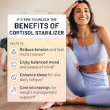 Nootrix Cortisol Manager and Stabilizer Supplement | Supports Deep Sleep & Relaxation | Cortisol Supplement with Ashwagandha, L-Theanine, Rhodiola Rosea Extract & Apigenin | 90 Vegan Capsules