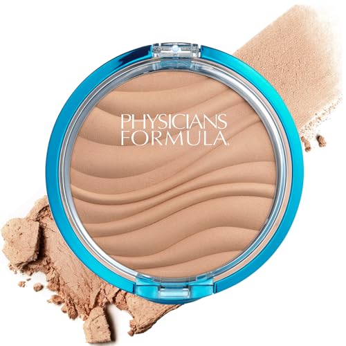 Physicians Formula Mineral Wear Talc-Free Mineral Airbrushing Pressed Powder Creamy Natural | Dermatologist Tested, Clinicially Tested