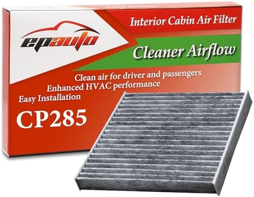 EPAuto CP285 (CF10285) Premium Cabin Air Filter includes Activated Carbon