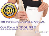 ContourMD Medical Grade Post Lipo Foam Compression Sheets – Post Surgery Compression Garment after Liposuction, Tummy Tuck, AB Flattening, BBL, & More – Surgery Recovery Supplies (3-Sheet Set)