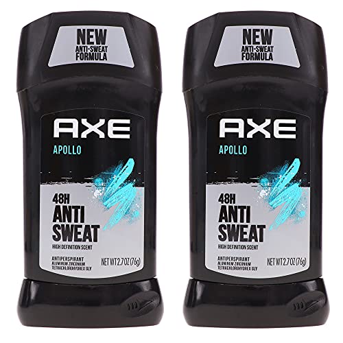 Axe Dry Anti-perspirant, Invisible Solid, Apollo, 2.7 Oz. (Pack of 2)