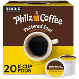 Philz Coffee Philtered Soul K-Cup® Pod Coffee, Single Serve Keurig® K-Cup® Pods, Medium Roast Coffee, 20 count