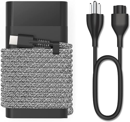 New Slim HP 65W 45W USB C Charger，Fit Hp Spectre X360 EliteBook Chromebook ProBook Envy Fast Charging Type C Travel Laptop Power Adapter