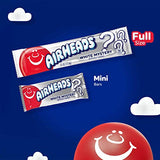 Airheads Candy, White Mystery Flavor, Individually Wrapped Full Size Bars, Taffy, Non Melting, Party, Pack of 36 Bars