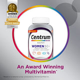 Centrum Silver Women’s Multivitamin – 200 Tablets for Daily Nutritional Support