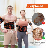 PONATO Electronic Muscle Stimulator, Abdominal Muscles Strengthen for Men and Women