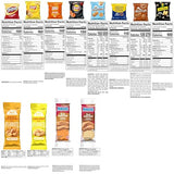 Frito Lay Sweet & Salty Snacks, Variety Mix of Cookies, Crackers, Chips & Nuts, (Pack of 50)