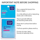 CLEAN AND CLEAR Oil Control Film Blotting Paper Removes Only Shine 120 Sheets 2packs