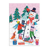 Galison Louise Cunningham Merry and Bright 12 Days of Christmas Advent Puzzle Calendar from Galison - Includes 12 80-Piece Puzzles, 5” x 7” Each, Unique Holiday Jigsaw Puzzle Set, Great Gift Idea