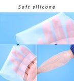 ZhiGu Waterproof PICC Line Shower Cover Adult Medium Size, Watertight Arm Shower Protector for Chemotherapy, Home Antibiotic Infusion and Surgery New Liquid Silicone Material