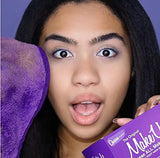 The Original MakeUp Eraser, Erase All Makeup With Just Water, Including Waterproof Mascara, Eyeliner, Foundation, Lipstick, and More (Queen Purple)