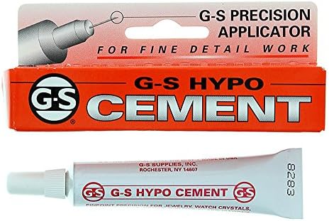 G&S G-S Hypo Cement, 1 Count (Pack of 1), Transparent