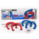 ST. PIERRE Royal Classic Horseshoes Set with 4 Horseshoes, 2 Steel Stakes, and Rule Book