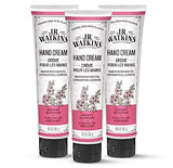 J.R. Watkins Natural Moisturizing Hand Cream, Hydrating Hand Moisturizer with Shea Butter, Cocoa Butter, and Avocado Oil, USA Made and Cruelty Free, 3.3oz, Cherry Blossom, 3 Pack