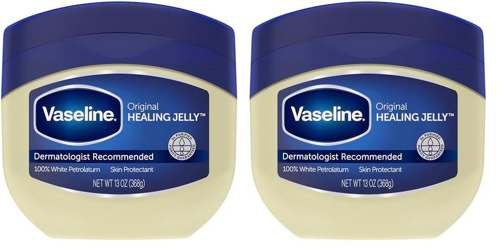 Vaseline Petroleum Jelly, Original 13 oz (Pack of 2)