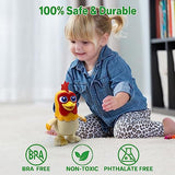 TOYMAKER La Granja de Zenon Bartolito Chicken Baby Toys Dancing Toddlers Toys，Music Kids Interactive Early Learning Educational Toys for 1 2 3 4 Year Old Boys Girls Birthday and Christmas