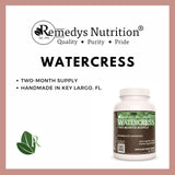 Remedy's nutrition Watercress Extract Powder I Anti-inflamma 1,000 mg, 60 Capsules | Immune System, Bone Health | Non-GMO, Vegan, Gluten-Free, No Fillers or Additives Guaranteed