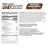 FITCRUNCH Wafer Protein Bars, Designed by Robert Irvine, 16g of Protein & 3g of Sugar (9 Bars, Chocolate Peanut Butter)