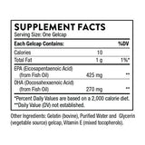 THORNE Super EPA - Omega-3 Fatty Acids EPA 425mg and DHA 270mg Supplement - Support Brain, Cardiovascular, Joints, and Skin - Gluten-Free, Dairy-Free, Soy-Free - 90 Gelcaps