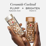 Elizabeth Arden Vitamin C Ceramide Capsules Serum, Daily Skin Care, Brightening Face Serum, 30 Count