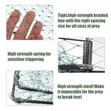 Bird Trap Outdoor Hunting Trap Bird nets Camping Hunting Cage Tools Cage Trap,Sturdy Upgraded Version of The breeding Hunting Animal Traps for Birds Pigeons Chinken Pheasant Duck (18x20 inches)