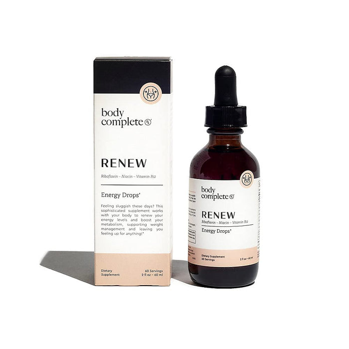 BODY COMPLETE RX Boost Metabolism Drops 2 fl oz 60 mL NEW