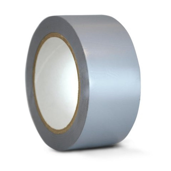 GGR Supplies T.R.U. CVT-536 Gray Vinyl Pinstriping Dance Floor Tape: 4 in. Wide x 36 yds. Several Colors