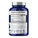 NusaPure Blueberry Concentrate 20,000mg - 180 Veggie Powder caps (Extract 30:1, 100% Vegetarian, Non-GMO)