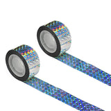 AnRui Bird Reflective Scare Tape Ribbon, 2 x 328Ft Bird Flash Woodpecker Deterrent Bird Scare Shiny Ribbon Repellent Reflective Tape Keep Birds Away for Outdoor, House, Garden, Patio, Orchard