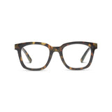 Peepers by PeeperSpecs Women's to The Max Square Blue Light Blocking Reading Glasses, Tortoise, 49 + 1.75