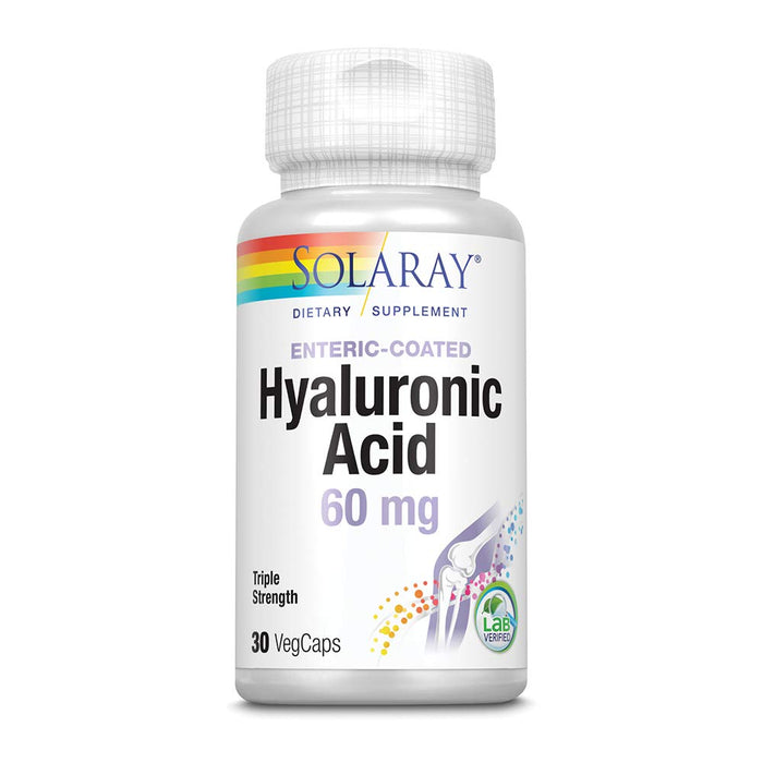 SOLARAY Triple Strength Hyaluronic Acid 60mg | 30 VegCaps