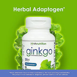 VH Nutrition GINKGO BILOBA | 550mg Standardized Extract Supplements | Cognitive and Memory Support* | 60 Capsules
