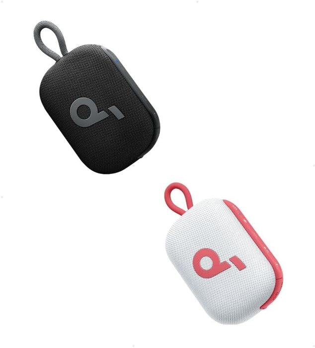 Soundcore Select 4 Go Bluetooth Speaker by Anker, Black & Red, Ultra Portable, Up to 20 H Playtime, IP67 Waterproof and Dustproof, Floatable, Powerful Sound, Ideal for Indoors and Outdoors