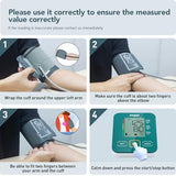 Arm Blood Pressure Monitor,maguja Blood Pressure Machine,BP Monitor Automatic Upper Arm Digital with Blood Pressure Cuff for Home Use