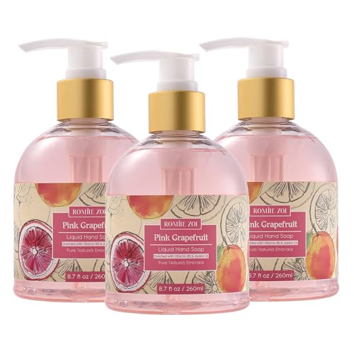 Liquid Hand Soap with Gift Box - Grapefruit - 260ml/ 8.7 fl.oz (Pack of 3)