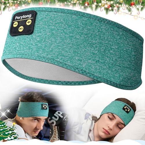 Sleep Headphones Wireless, Bluetooth Headband Sports Sleeping Headphones Sleep Mask Earbuds Breathable Music Headband with Bluetooth 5.2, Perfect for Side Sleepers Sleeping Travel Workout Running