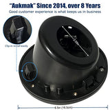 Aukmak Fuel Filler Door Locking Gas Tank Cap Cover for Jeep Wrangler Accessories 2007-2018 JK Unlimited Rubicon Sahara