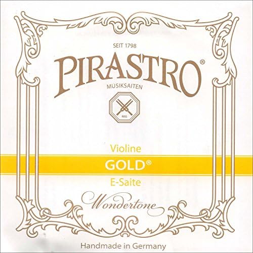 Pirastro Gold Label 4/4 Violin E String - Medium - Steel - Ball End