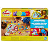 Play-Doh Fold & Go Playmat Starter Set with 19 Accessories, Preschool Toys for 3 Year Old Girls & Boys & Up, Kids Arts & Crafts