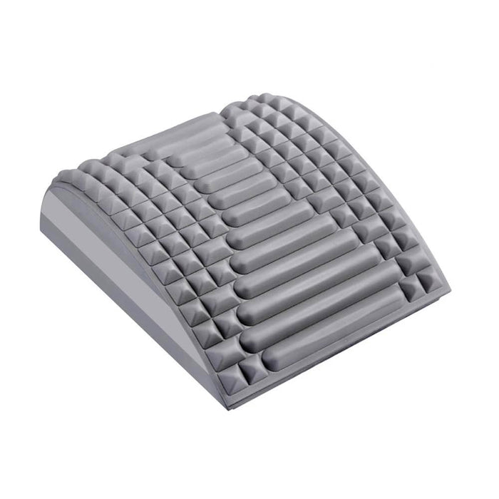 Refresh - Neck & Back Stretcher, Back and Neck Stretcher Posture Corrector, Lumbar Stretcher for Neck Pain Relief, Lower Back, Upper Back and Shoulder (Gray)