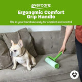 Evercare Ultra Sticky Pet Mega Lint Roller Value Pack with Lint Roller and 2 Refill Rolls, 50 Sheets Each