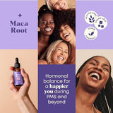Maca Root Liquid Drops with Organic Maca Root Powder - Maca Supplement Max Absorption - High Potency Maca Root Extract - Maca Root for Energy Support - Yellow Maca Root for Women - 30 Servings