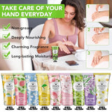 154 Pack Hand Cream Gifts Set For Women,Mothers Day Gifts for Mom,Nurse Week Teacher Appreciation Gifts,Bulk Hand Lotion Travel Size for Dry Cracked Hands,Mini Hand Lotion for Baby Shower Party Favors