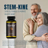 Aidan Products Stem-Kine Stem Cell Supplements: Clinically Proven to Increase Circulating Stem Cells, Promoting Aging Support, 60 Capsules.*